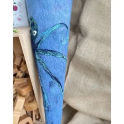 Schultüte Zuckertüte Einschulung Octopus Wollfilz gefilzte Schultüte