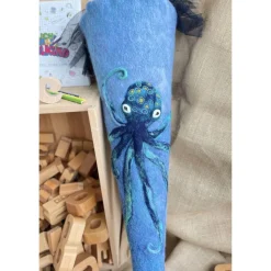 Schultüte Zuckertüte Einschulung Octopus Wollfilz gefilzte Schultüte