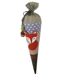 Schultüte Zuckertüte Fuchs