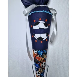 Schultüte Zuckertüte Fussball, personalisierbar, kurzfristig lieferbar!
