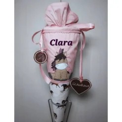 Schultüte Zuckertüte mit Boho Pferd, personalisierbar, kurzfristig lieferbar!