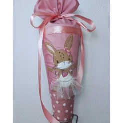 Schultüte Zuckertüte mit Hase, personalisierbar, kurzfristig lieferbar!