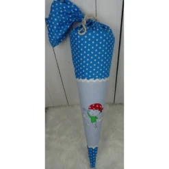 Schultüte, Zuckertüte, Pirat auf Wunsch mit Namen und Einschulungstag bestickt  70 cm Länge