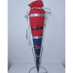 Schultüte Zuckertüte Rennauto, personalisierbar, kurzfristig lieferbar!