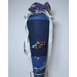 Schultüte Zuckertüte Rennauto, personalisierbar, kurzfristig lieferbar!