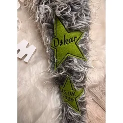 Schultüte, Zuckertüte, Schulstart, Monster, Fell, genäht, mit Namen, personalisierbar, Einschulung, Junge, Mädchen