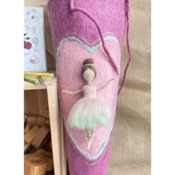 Schultüte Zuckertüte Wollfilz Ballerina Einschulung Filztüte Mädchen