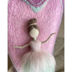 Schultüte Zuckertüte Wollfilz Ballerina Einschulung Filztüte Mädchen