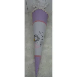 Schultüte, Zuckertüte,Meerjungfrau auf Wunsch mit Namen und Einschulungstag bestickt 70 cm Länge
