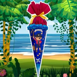 Schultüten Bastelset "Pirat Maximilian"