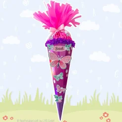 Schultüten Bastelset "Schmetterlinge"