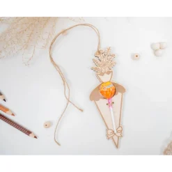 Schultütenanhänger, Holzanhänger Schultüte, Einschulungsgeschenk, Schultütendeko, Geschenk zur Einschulung, Gastgeschenk