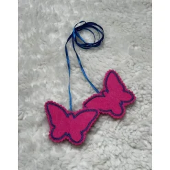 Schultütenanhänger Schmetterlinge zum Verschließen der Schultüte