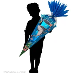 Schultüten-Bastelset "Hai"