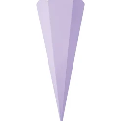 Schultütenzuschnitt glatt, ø 20 x 68 cm, 400g/m² in 13 Farben