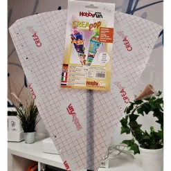 Schultüte-Rund-Folien Rohling-selbstklebend-35 cm