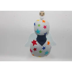 Schutzengel / Glücksbringer bunte Sterne mit Namen / Schutzengel Taufe / Engel aus Stoff