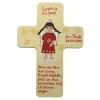 Schutzengel Kreuz für Mädchen Taufkreuz, Kinderkreuz Geschenk zur Taufe / Geburt