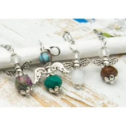 Schutzengel, Schlüsselanhänger, Taschenbaumler, Geschenkidee, Unisex, Mitbringsel, Adventskalenderfüllung