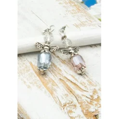 Schutzengel Set, Schlüsselanhänger, Taschenbaumler, Geschenkidee, Mitbringsel, Adventskalenderfüllung