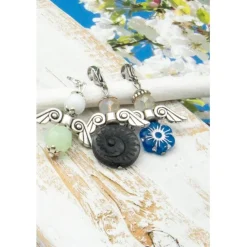 Schutzengel Set, Schlüsselanhänger, Taschenbaumler, Geschenkidee, Mitbringsel, Adventskalenderfüllung