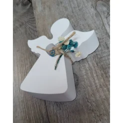 Schutzengel zur Geburt / Herzlich Willkommen / Kleiner Mensch / Karte mit Engel