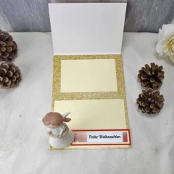 Schutzengelkarte, Glücksbringer, Weihnachtsgeschenk,Grußkarte, Schutzengel 1