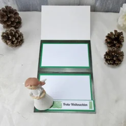 Schutzengelkarte, Glücksbringer, Weihnachtsgeschenk,Grußkarte, Schutzengel 2