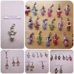 Schutzengelkarte zur Kommunion, Mädchen - mit Schutzengel, Farbe wählbar