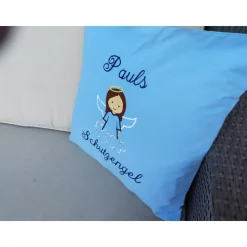 Schutzengelkissen / Kinderkissen / Dekokissen *personalisierbares Kissen* Maße: 40x40cm