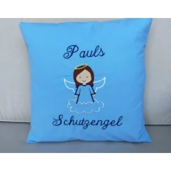 Schutzengelkissen / Kinderkissen / Dekokissen *personalisierbares Kissen* Maße: 40x40cm