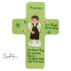 Schutzengelkreuz für Jungs Taufkreuz, Kinderkreuz Geschenk zur Taufe / Geburt