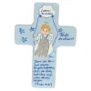 Schutzengelkreuz Junge Taufkreuz, Kinderkreuz Geschenk zur Taufe / Geburt