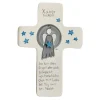 Schutzengelkreuz Taufkreuz, Kinderkreuz Geschenk zur Taufe / Geburt/Kommunion