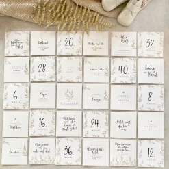 Schwangerschafts-Meilensteinkarten CHLOE