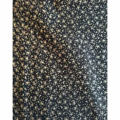 Schwarz - goldener Bordürenstoff