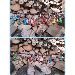 süße HÄSchen in DEINER WUNSCHFARBE als Schlüsselanhänger, Taschenbaumler, Osterdeko ...