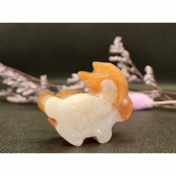 Süße kleine Hasen aus Epoxidharz, 6er Set. Dekoration für den Tisch usw.