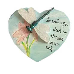 Seelenflügel für ewige Erinnerungen - Einzigartiger Trauerstein mit Libelle