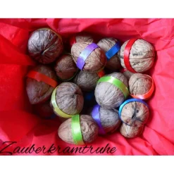 Segenswunsch-Adventskalender, Walnuss, Adventskalender, Segenswunsch, Freunde,