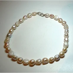 Sehr edles Tahiti Barockperlen Collier 45 cm