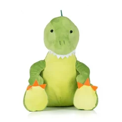 Sehr schöner bestickter Dinosaurier Geburtsdaten, Namen, Spruch, Motivation, Geschenk Dino