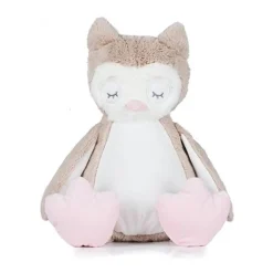 Sehr schöner bestickter Eule Geburtsdaten, Geburtstag, Namen, Spruch, Geschenk