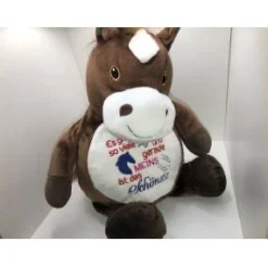 Sehr schöner besticktes Pferd Pony Geburtsdaten, Geburtstag, Namen, Spruch, Geschenk