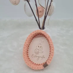 Süßer Häkelkorb, Osternest, Utensilo, Osterdeko, Bobbiny,  2 Größen, viele Farben