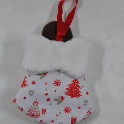 Süßer, kleine Schutzengel für Geldgeschenke, Gutscheine oder liebe Botschaften-rot/weß