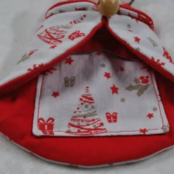 Süßer, kleine Schutzengel für Geldgeschenke, Gutscheine oder liebe Botschaften-rot/weß