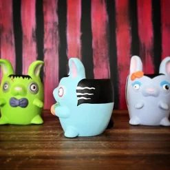 Süßer Vampir - Hasenbecher mit Karotte, zum aufbewahren von Stiften, künstlicher Pflanze usw.