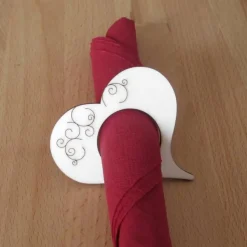 Serviettenring Herz Marie "Fairy" aus Holz