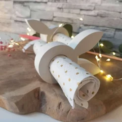 Serviettenring Ostern, Serviettenringe Ostern, Serviettenhalter Hase, Serviettenhalter, Ostertischdeko, Ostertisch Deko